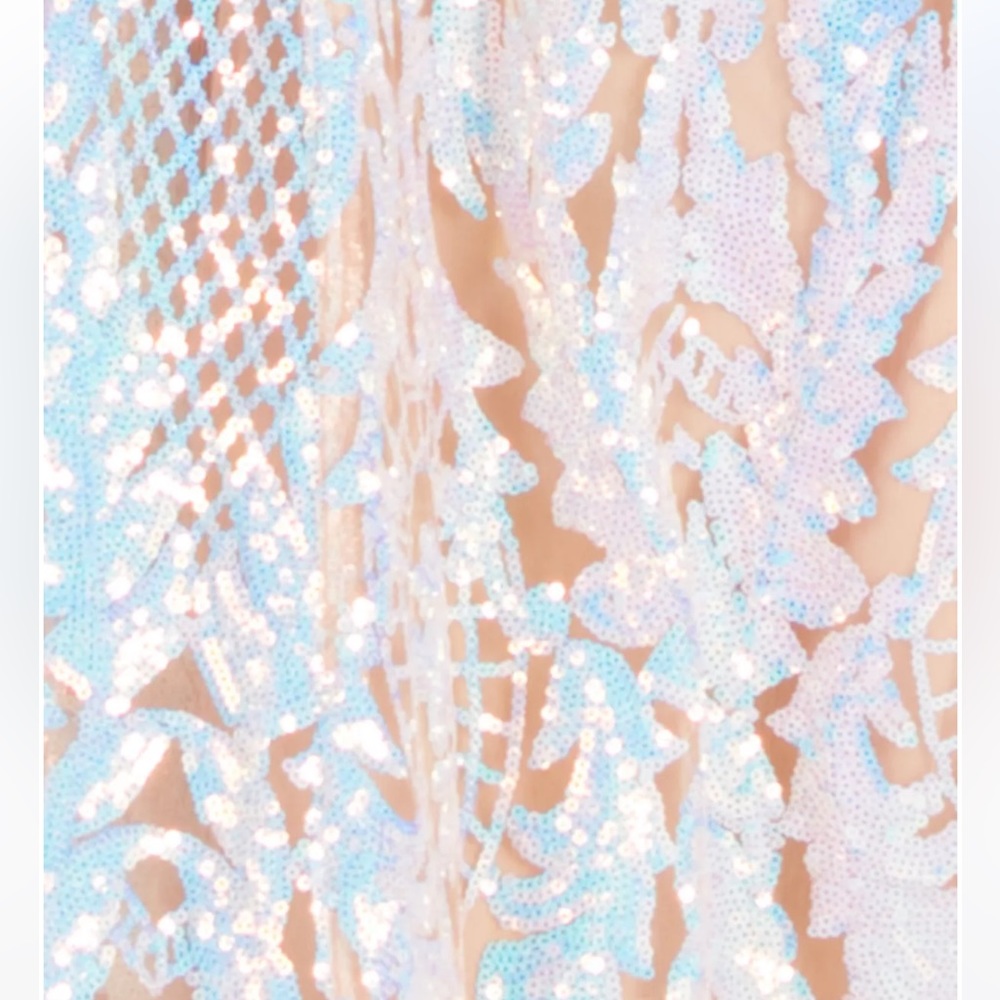 Say Yes To The Prom Iridescent Mermaid Dress - Picture 4 of 6
